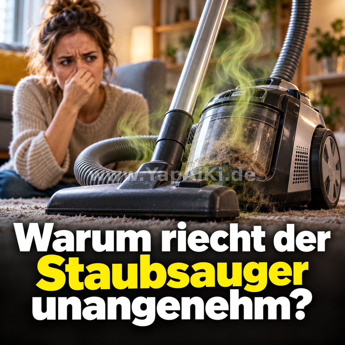 Warum riecht der Staubsauger unangenehm? – Artikelbild