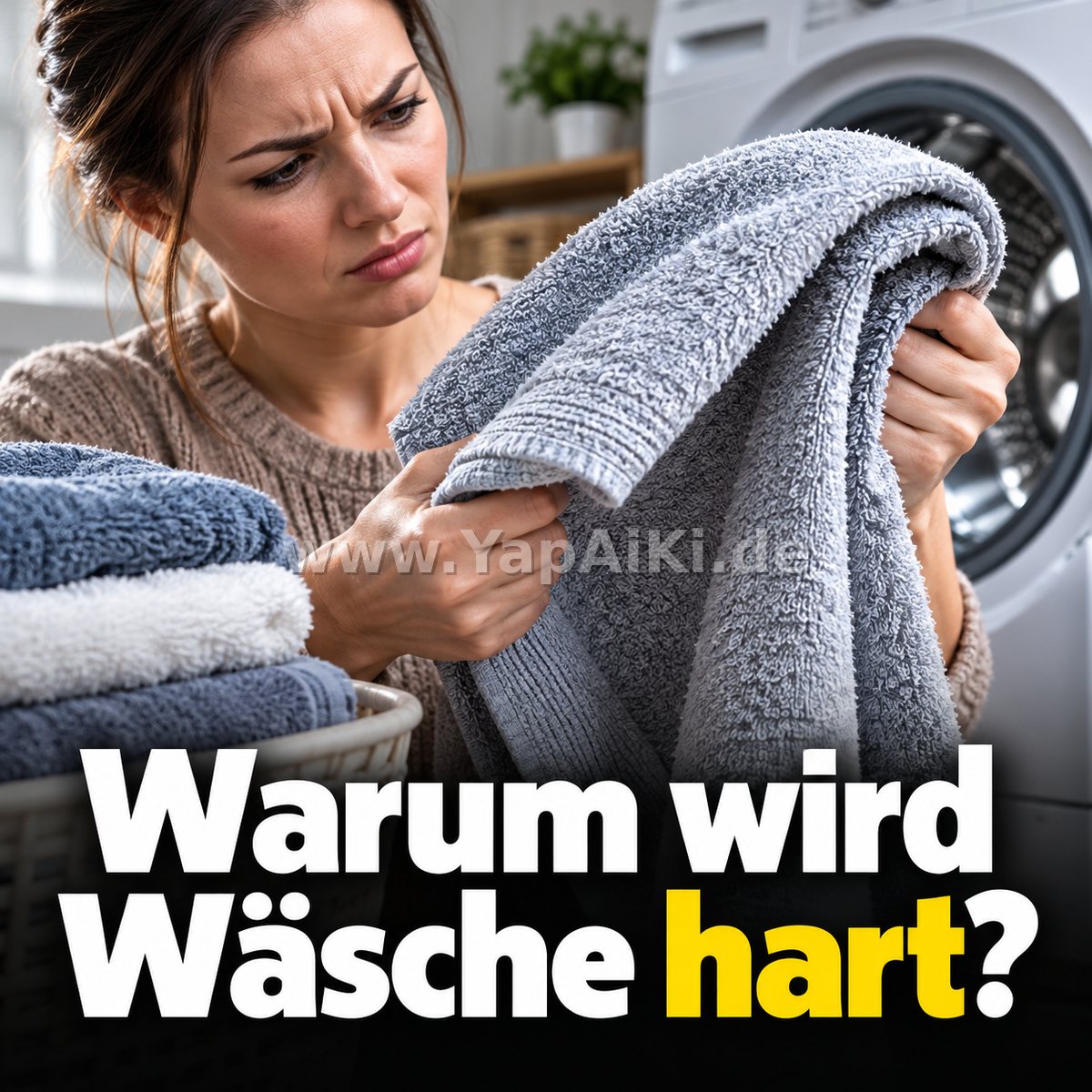 Warum wird Wäsche hart? – Artikelbild