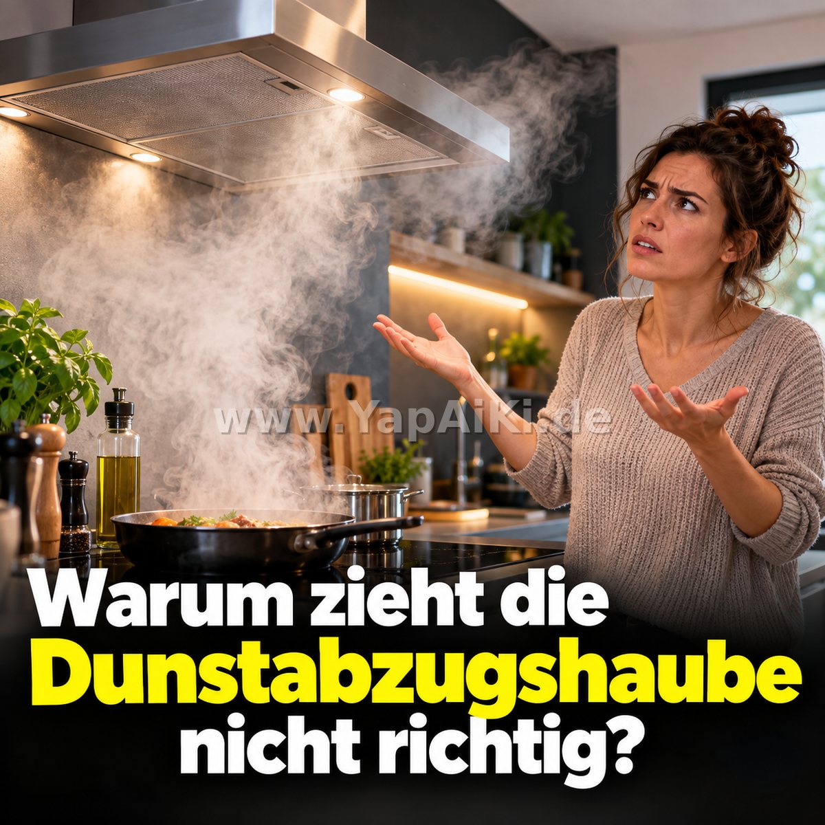 Warum zieht die Dunstabzugshaube nicht richtig? – Artikelbild