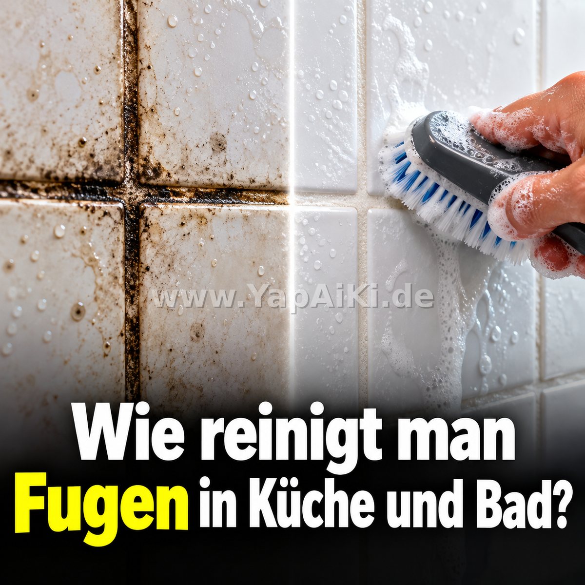 Wie reinigt man Fugen in Küche und Bad? – Artikelbild