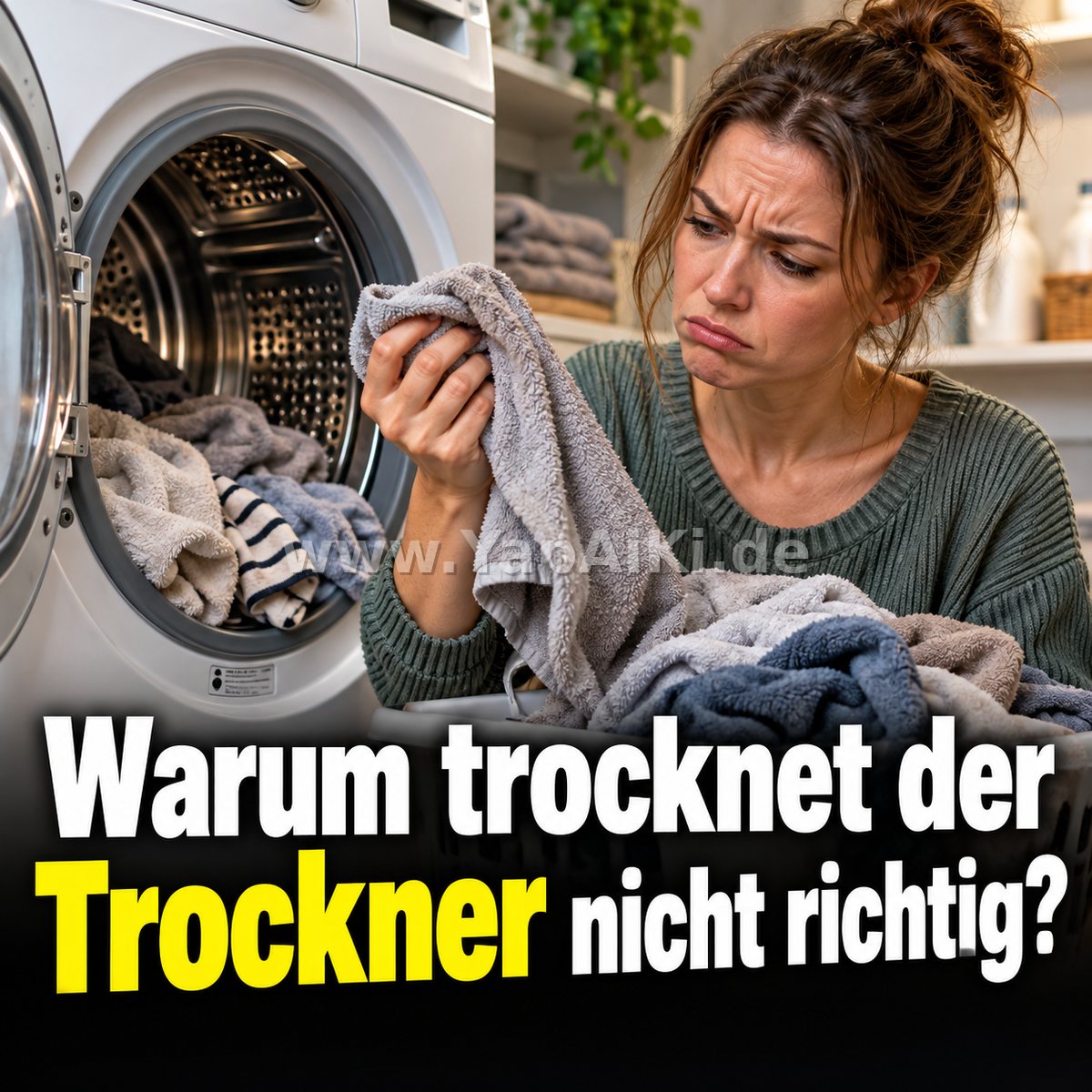 Warum trocknet der Trockner nicht richtig? – Artikelbild