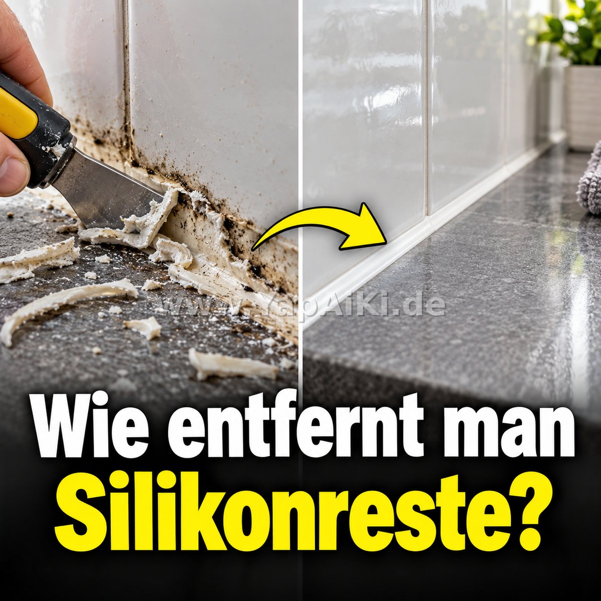 Wie entfernt man Silikonreste? – Artikelbild