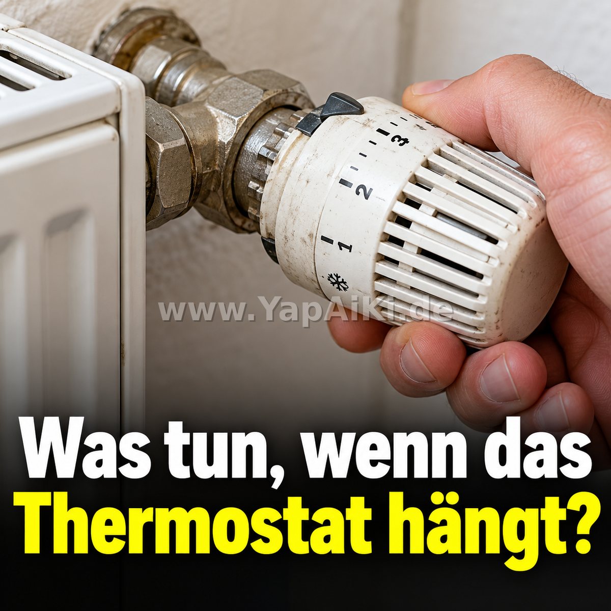 Was tun, wenn das Thermostat hängt? – Artikelbild