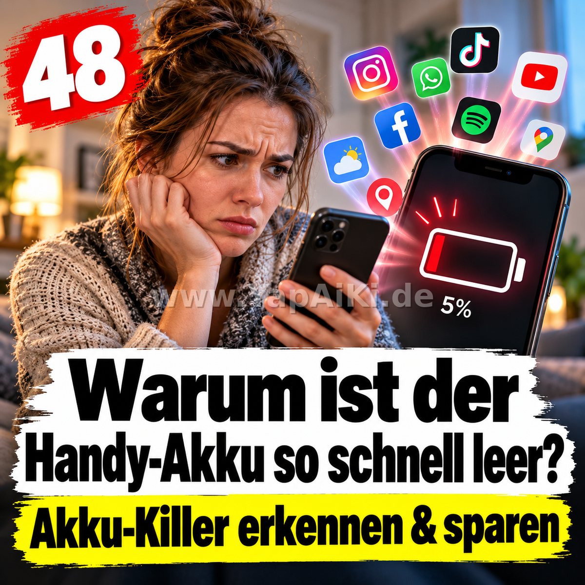 Warum ist der Handy-Akku so schnell leer? Warum ist der Handy-Akku so schnell leer? – Artikelbild