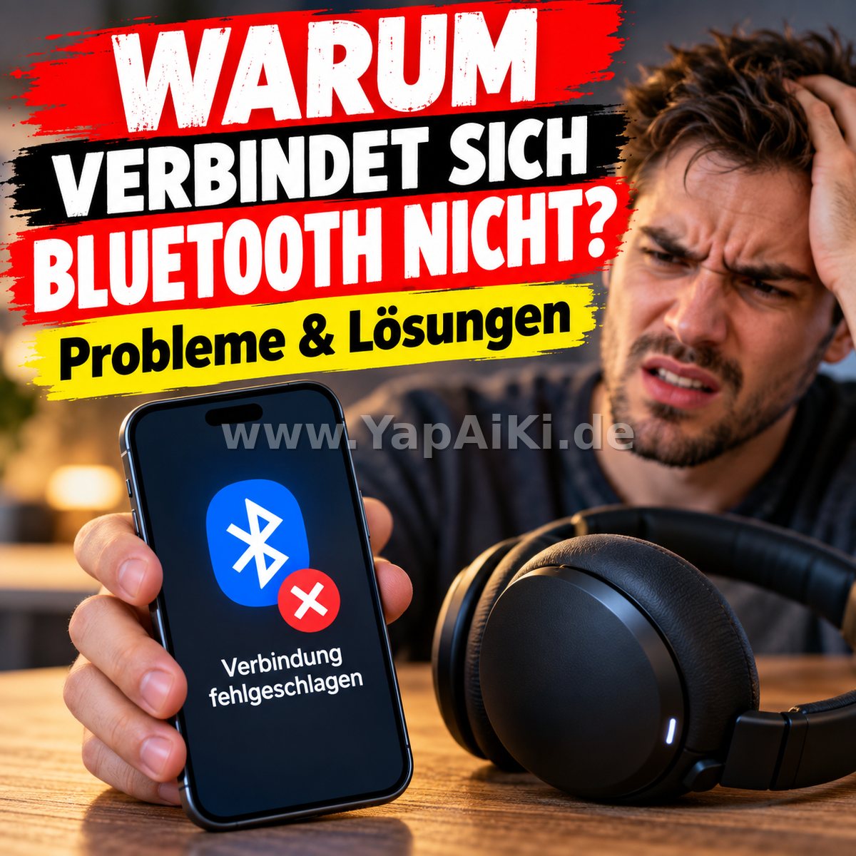 Warum verbindet sich Bluetooth nicht? – Artikelbild