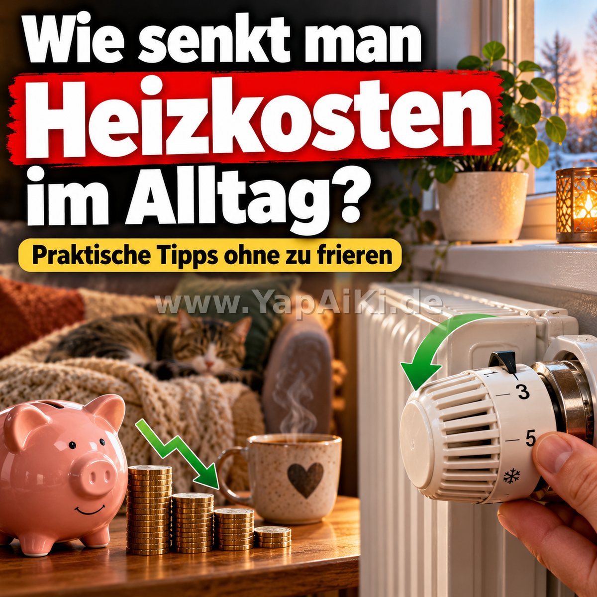 Wie senkt man Heizkosten im Alltag? – Artikelbild