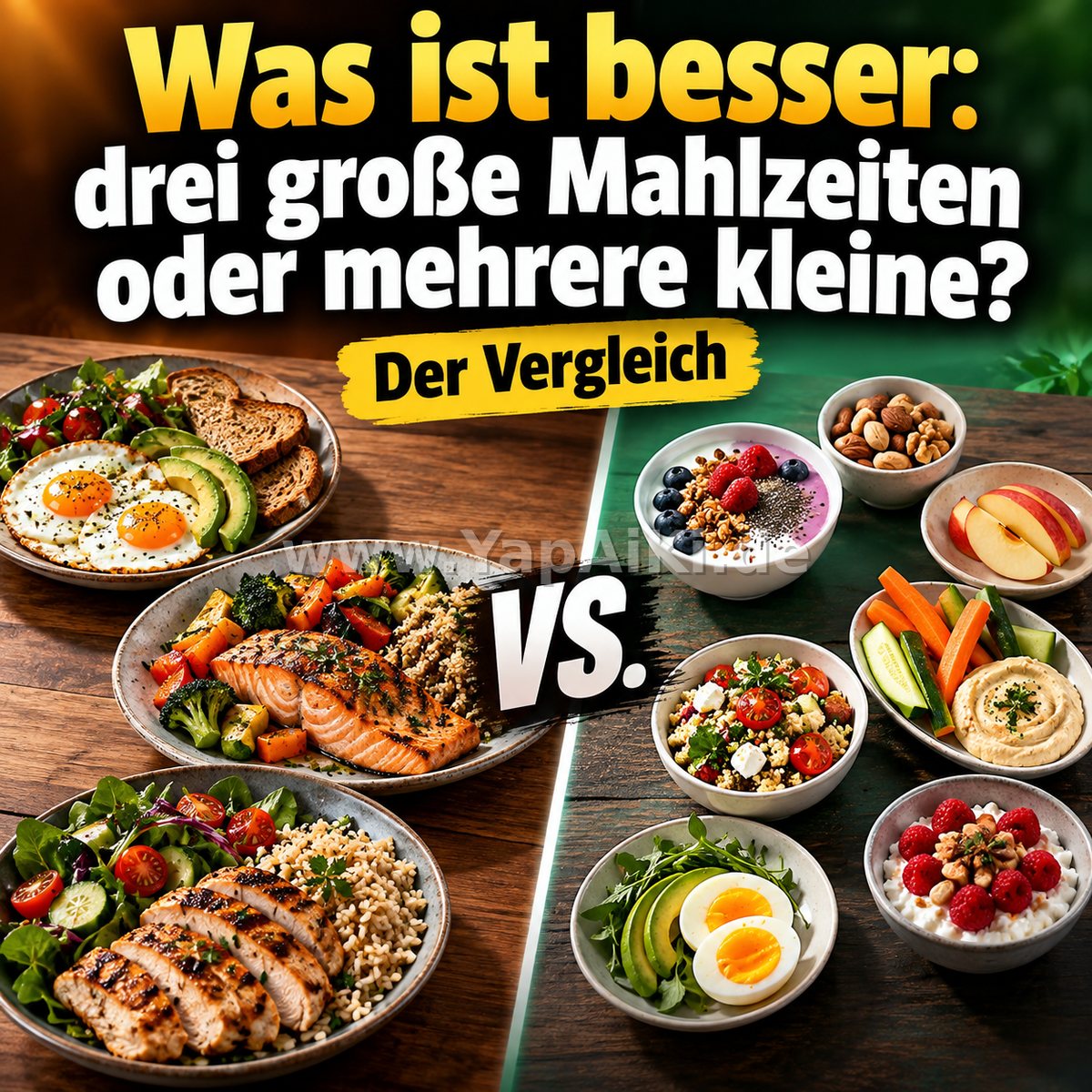 Was ist besser: drei große Mahlzeiten oder mehrere kleine? – Artikelbild