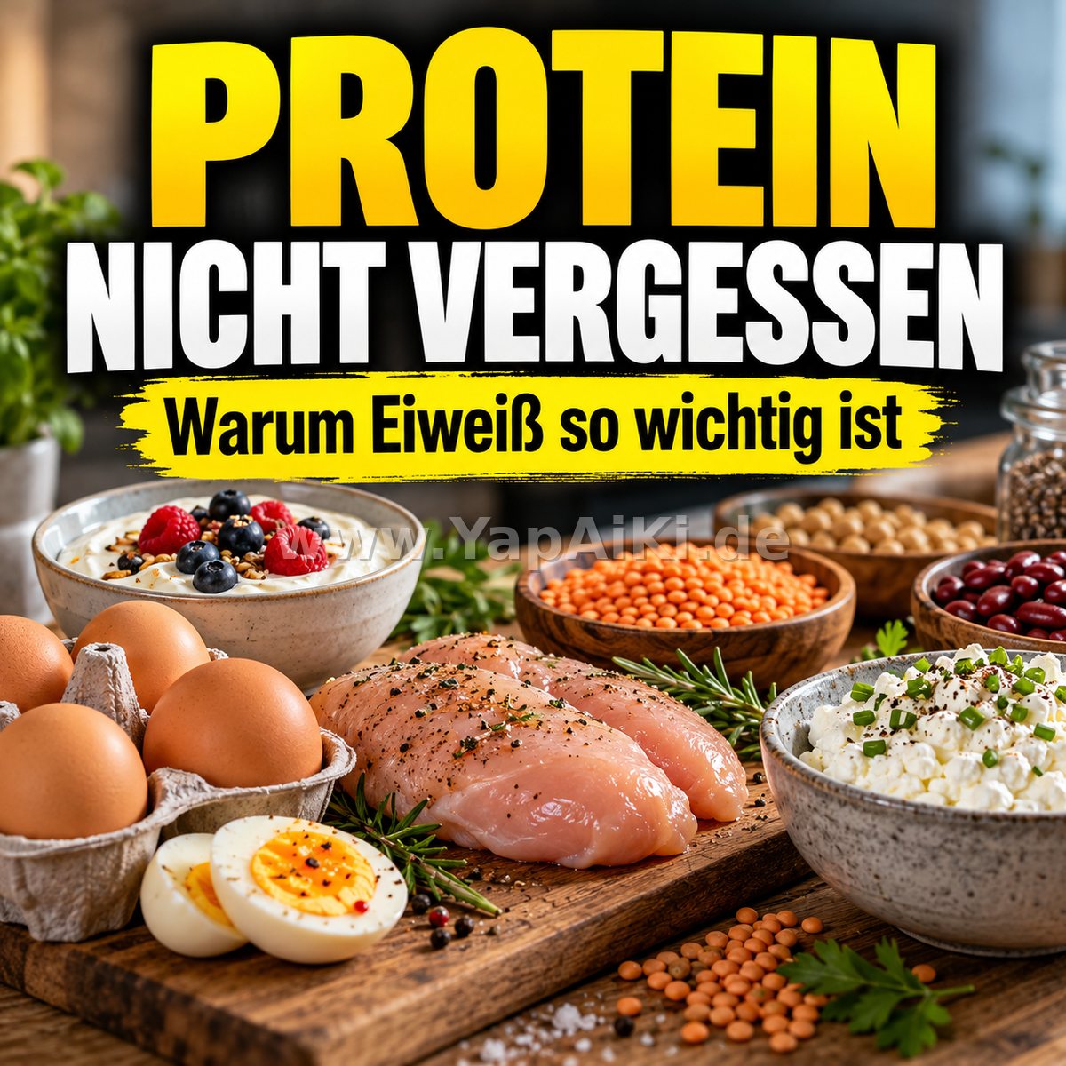 Warum sollte man Protein nicht vergessen? – Artikelbild