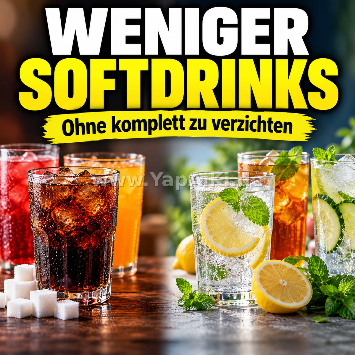 Wie reduziert man Softdrinks ohne komplett zu verzichten? – Artikelbild