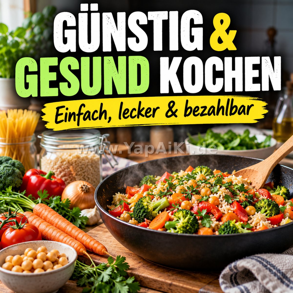 Wie kocht man günstig und gesund? – Artikelbild