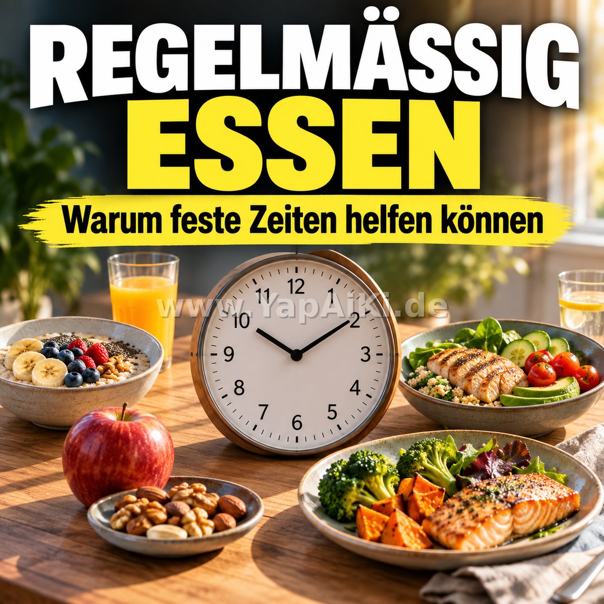 Warum ist regelmäßiges Essen für manche hilfreich? – Artikelbild