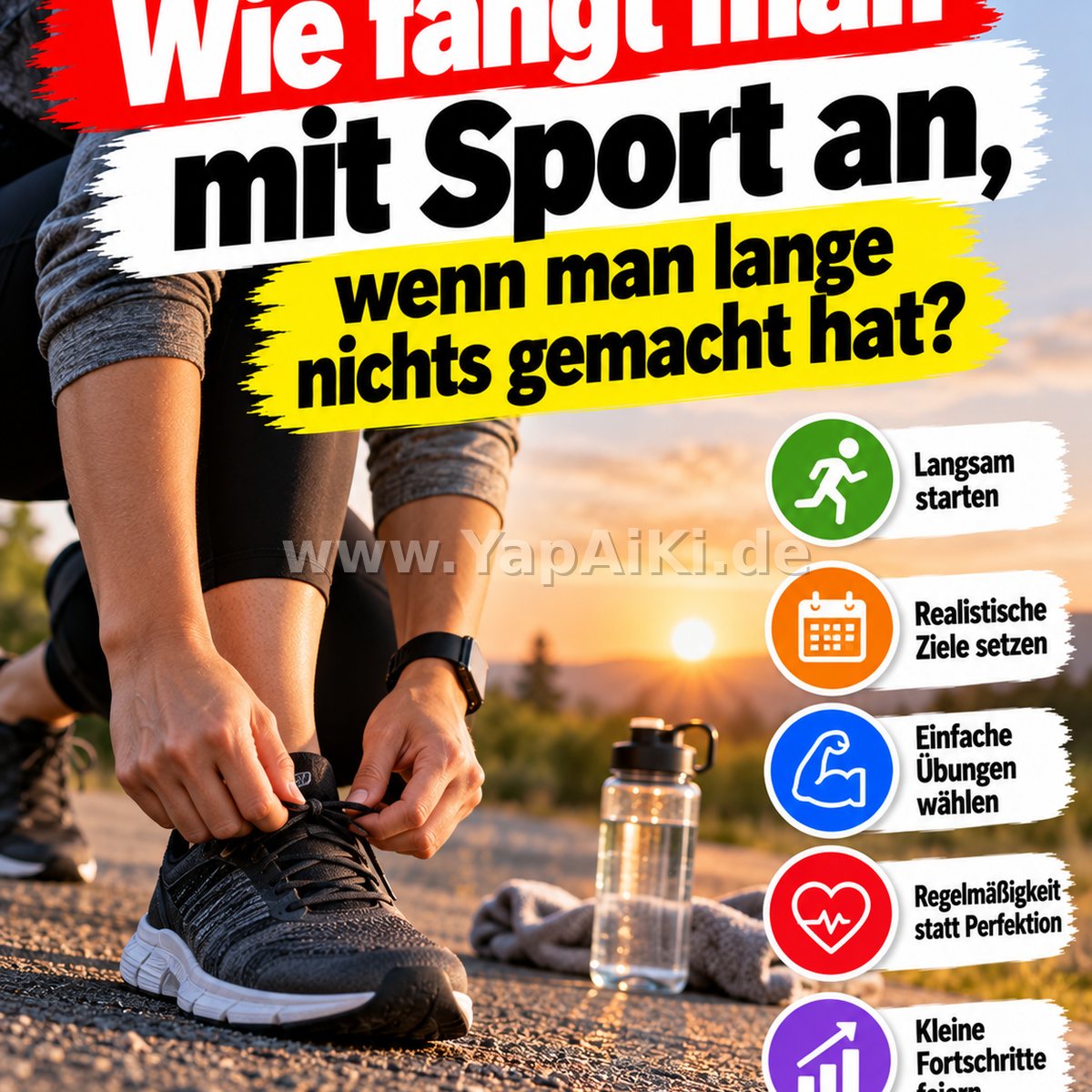 Wie fängt man mit Sport an, wenn man lange nichts gemacht hat? – Artikelbild