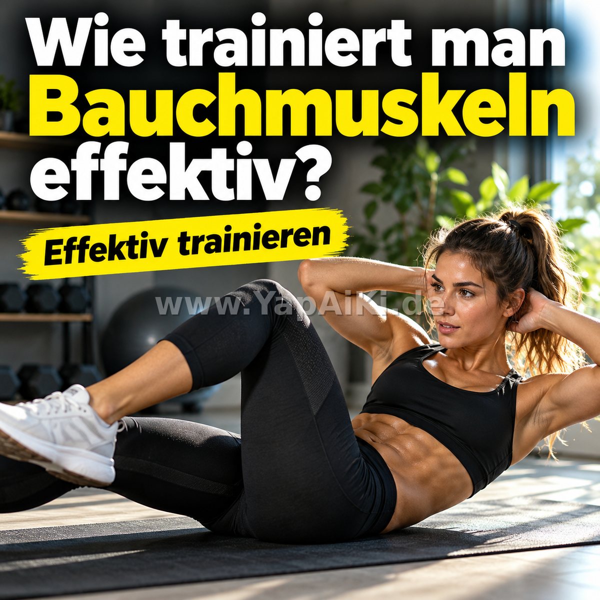 Wie trainiert man Bauchmuskeln effektiv? – Artikelbild
