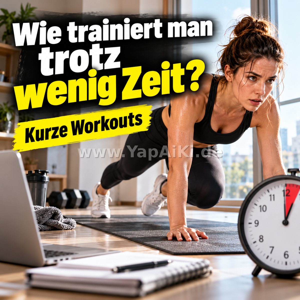 Wie trainiert man trotz wenig Zeit? – Artikelbild