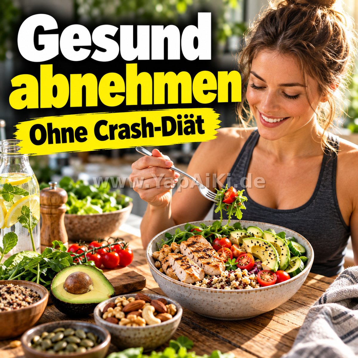 Wie nimmt man gesund ab, ohne Crash-Diät? – Artikelbild