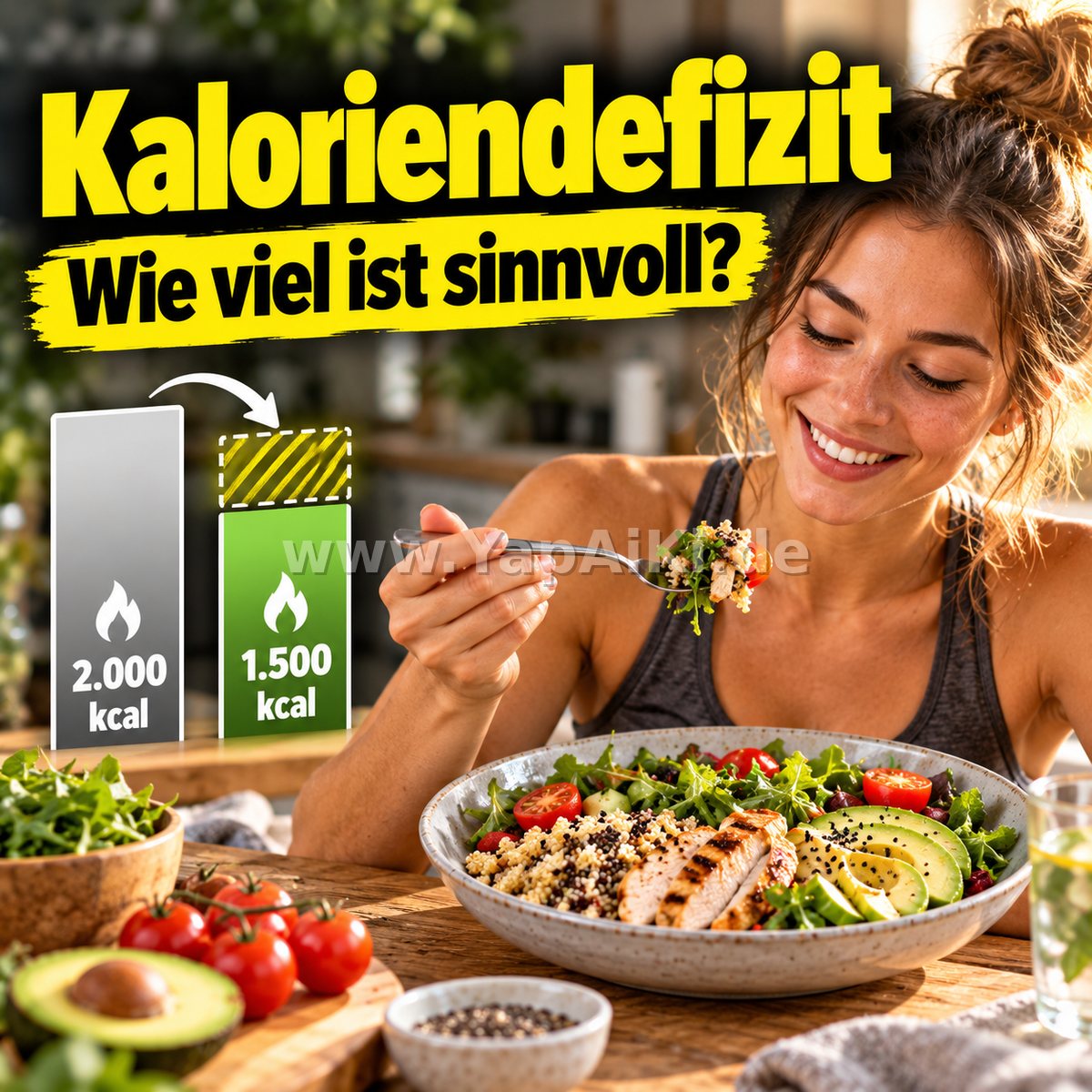 Wie groß sollte ein Kaloriendefizit sein? – Artikelbild