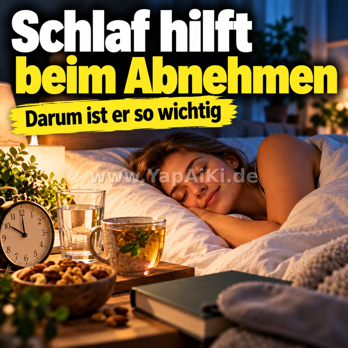 Warum ist Schlaf beim Abnehmen wichtig? – Artikelbild
