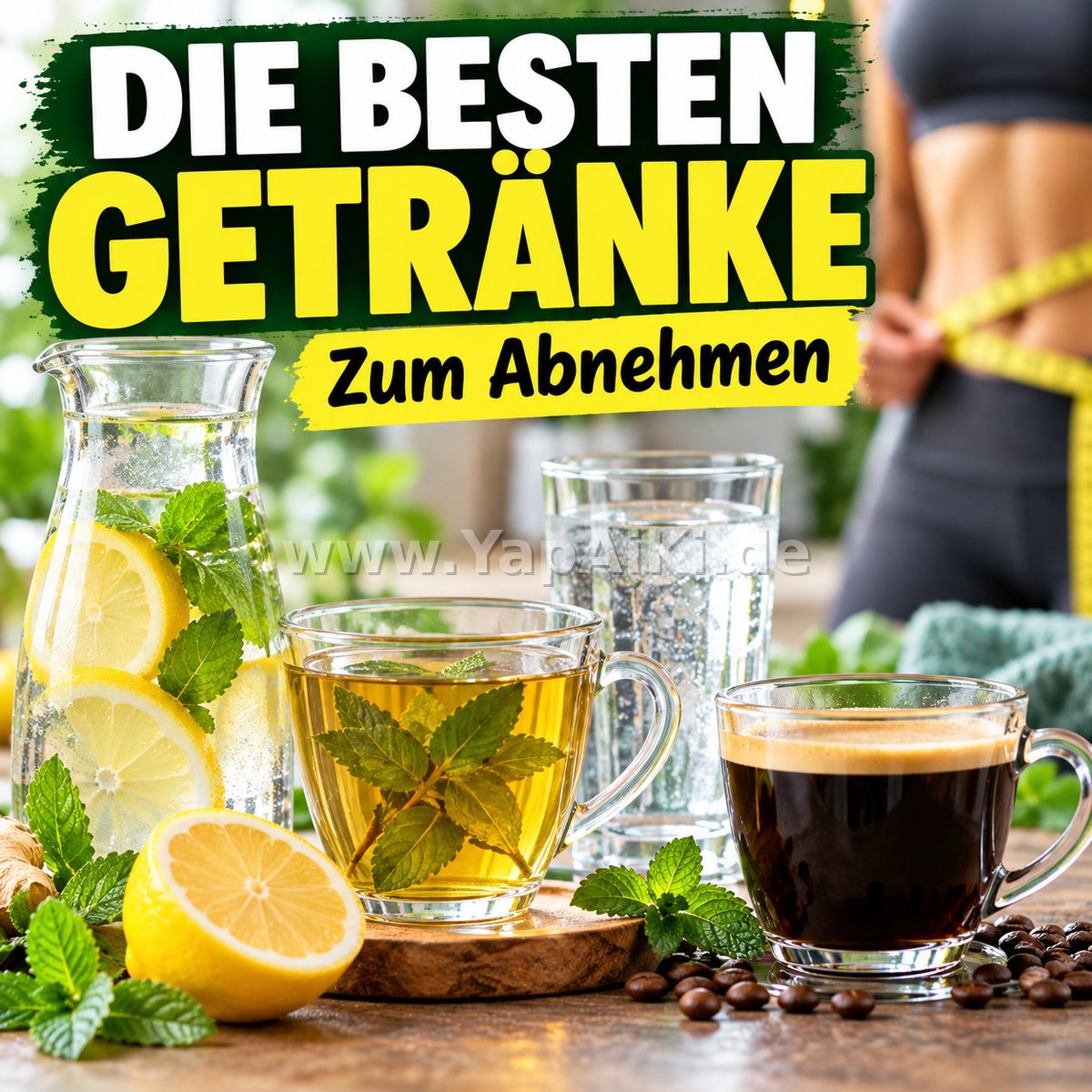 Welche Getränke helfen beim Abnehmen? – Artikelbild