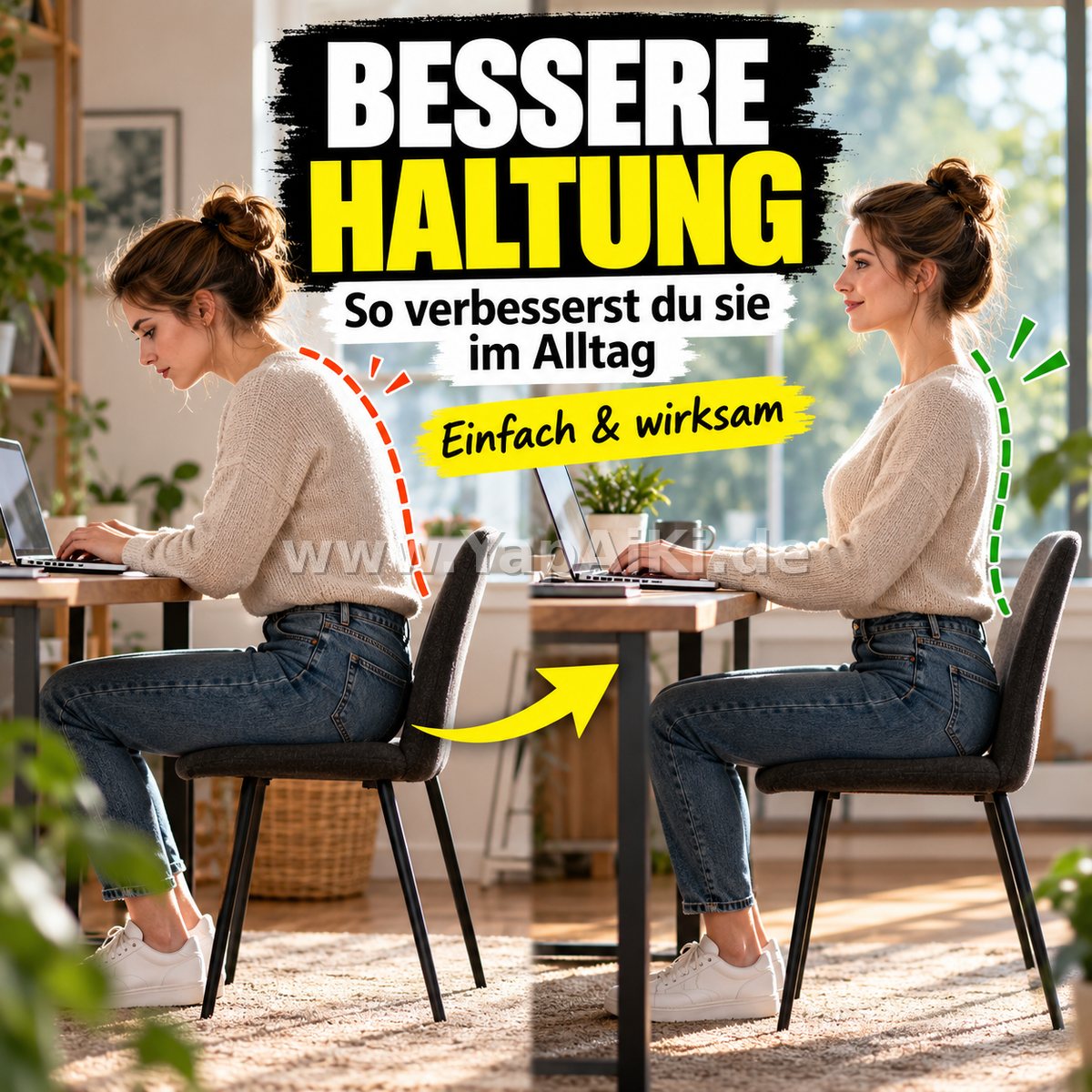 Wie verbessert man die eigene Haltung im Alltag? – Artikelbild