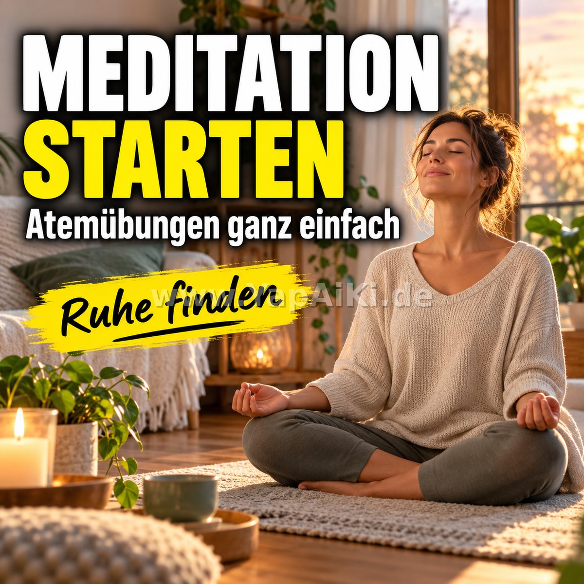 Wie startet man mit Meditation oder Atemübungen? – Artikelbild