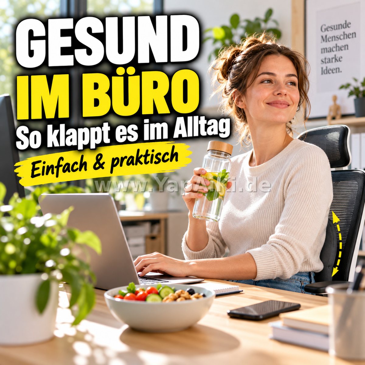 Wie bleibt man gesund im Büroalltag? – Artikelbild