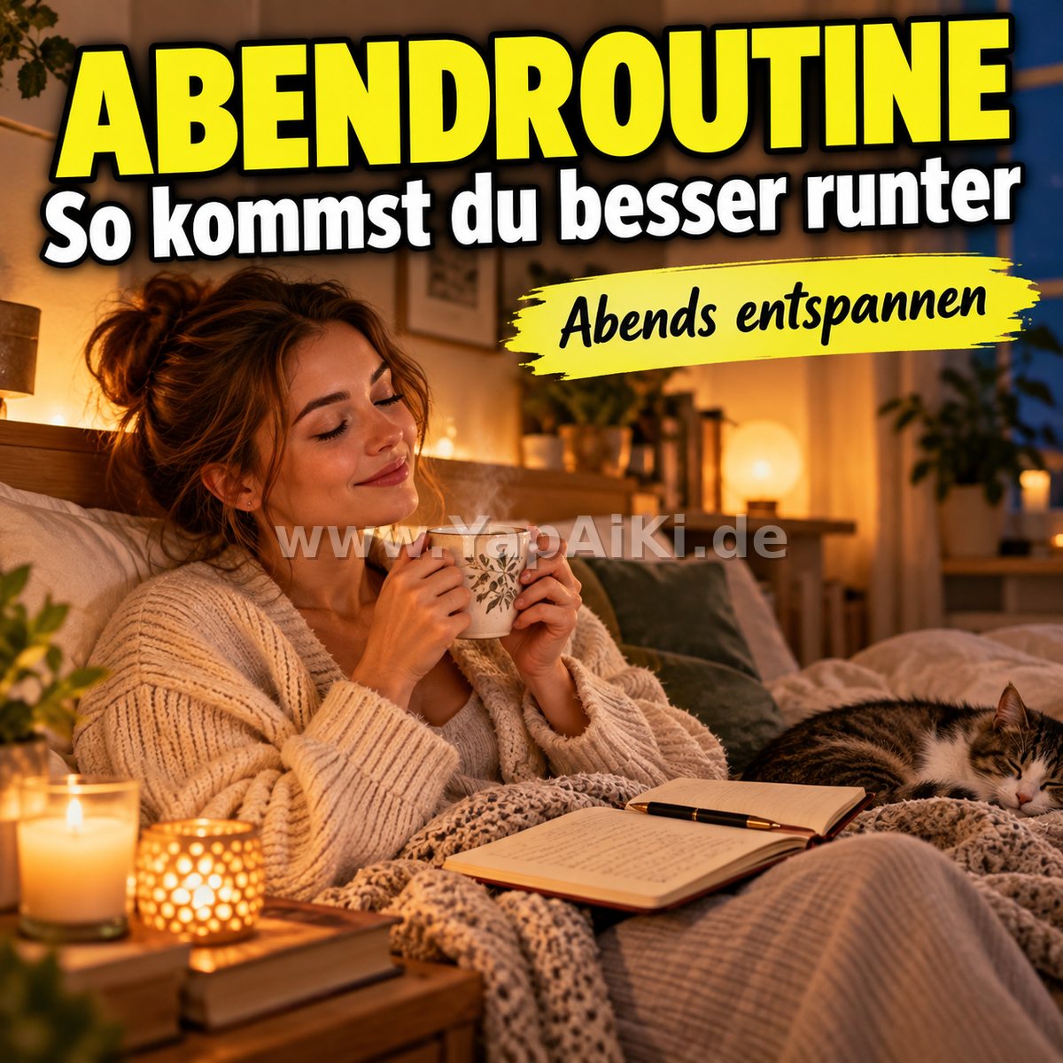 Wie baut man eine Abendroutine auf? – Artikelbild