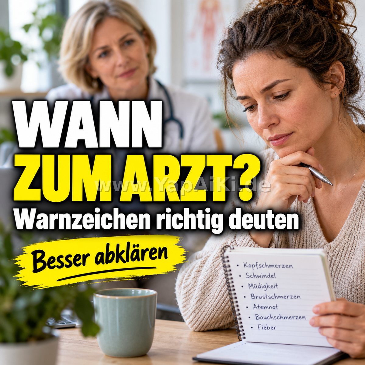 Wann sollte man mit Beschwerden zum Arzt? – Artikelbild