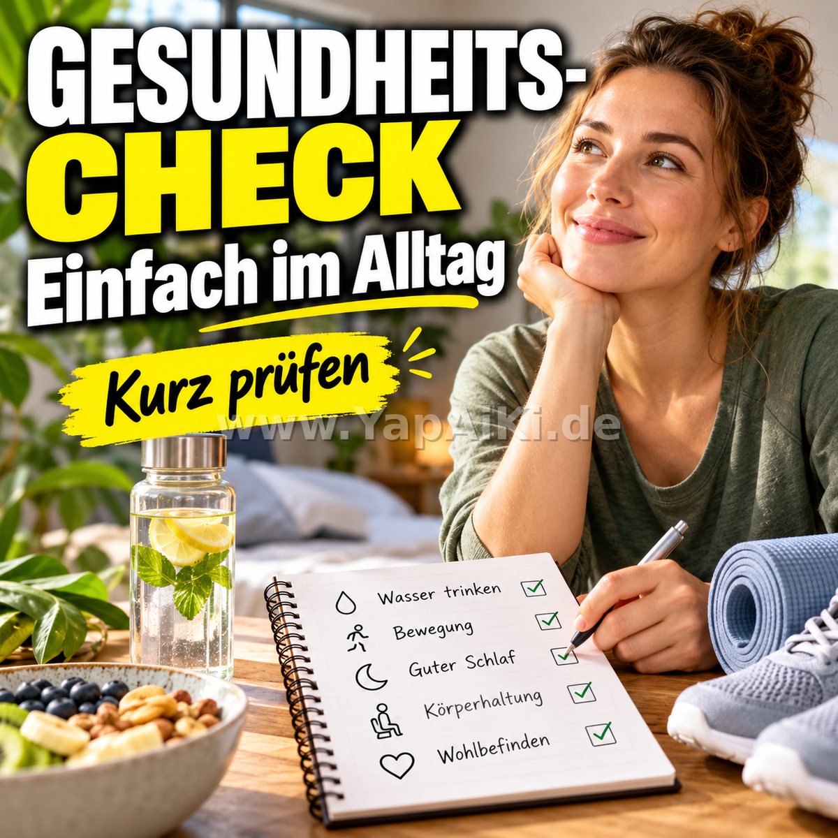Wie macht man einen einfachen Gesundheits-Check für den Alltag? – Artikelbild